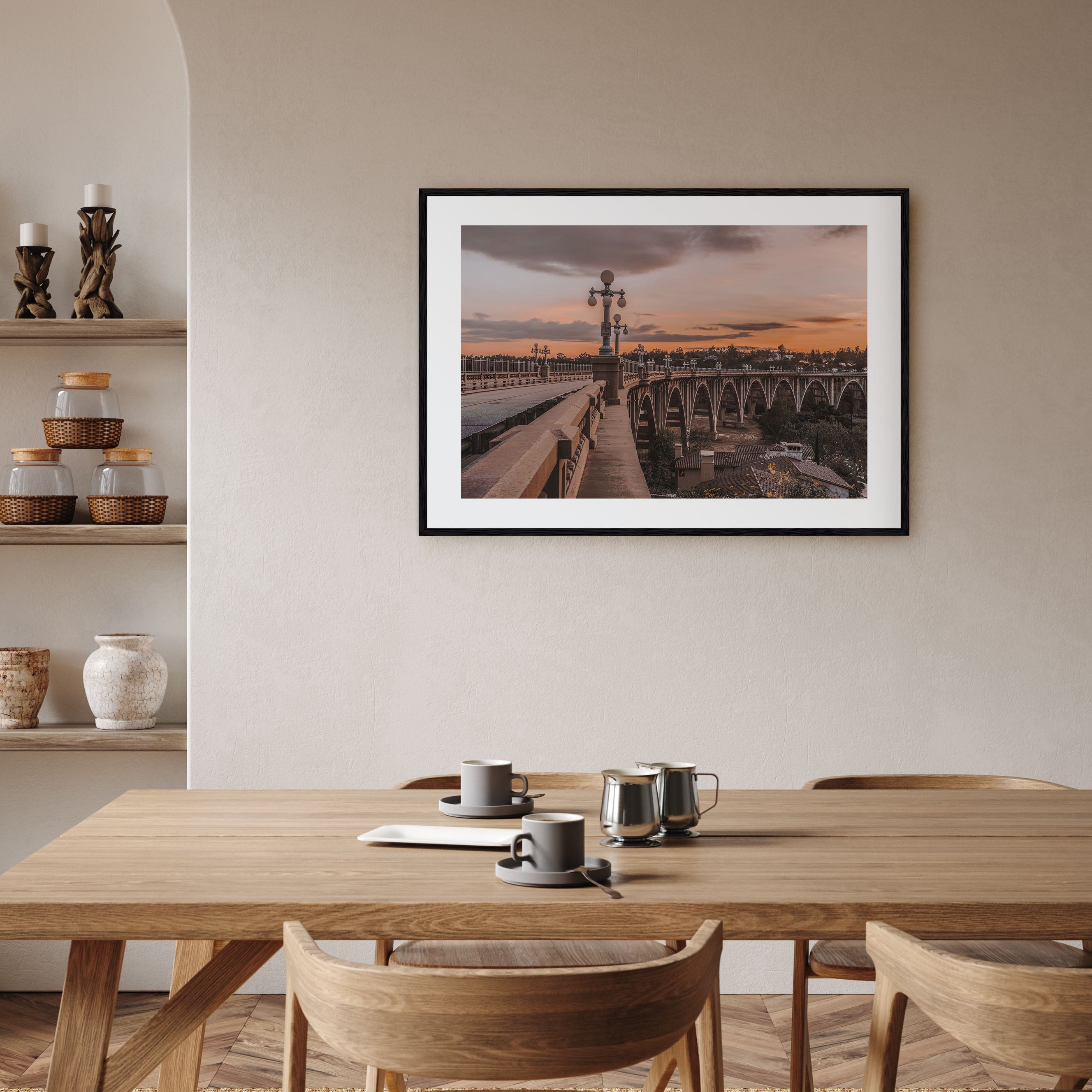 Pasadena Landscape Color Poster