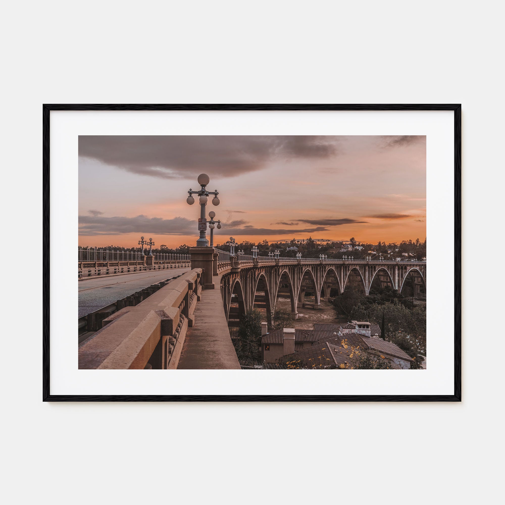 Pasadena Landscape Color Poster