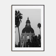 Pasadena Photo B&W Poster