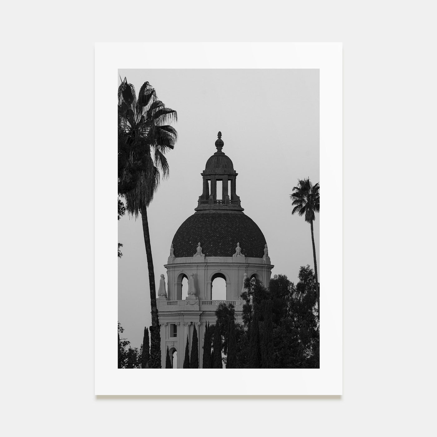 Pasadena Photo B&W Poster