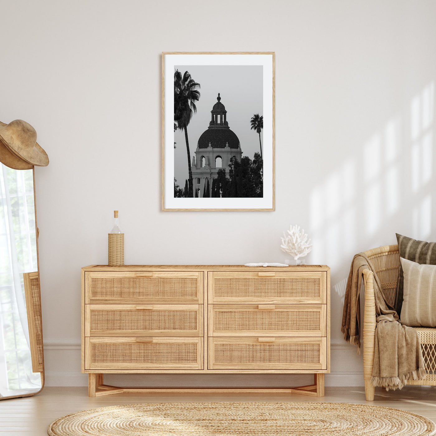 Pasadena Photo B&W Poster