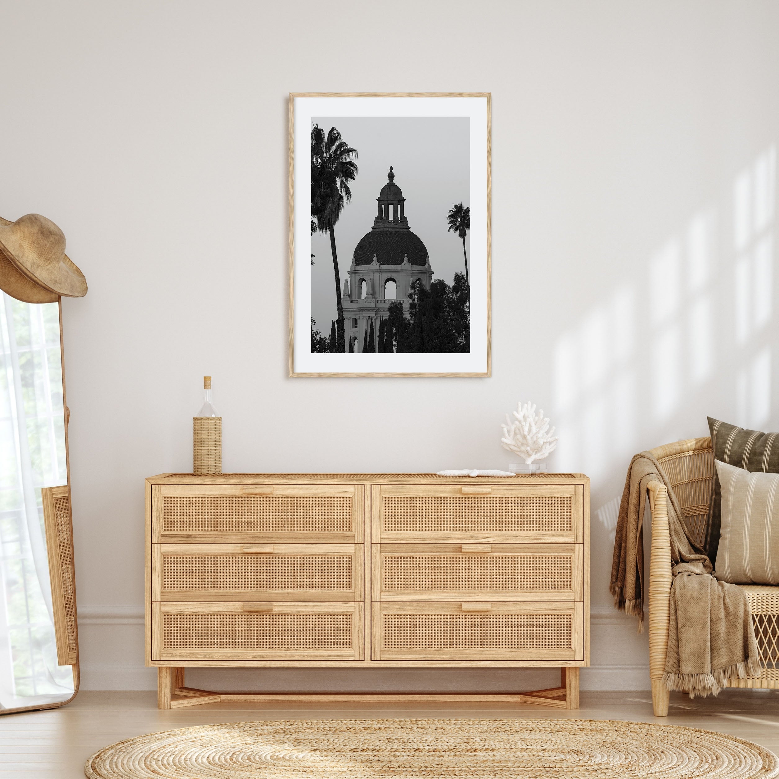 Pasadena Photo B&W Poster