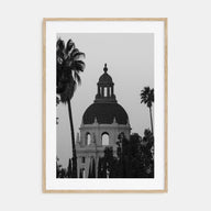 Pasadena Photo B&W Poster