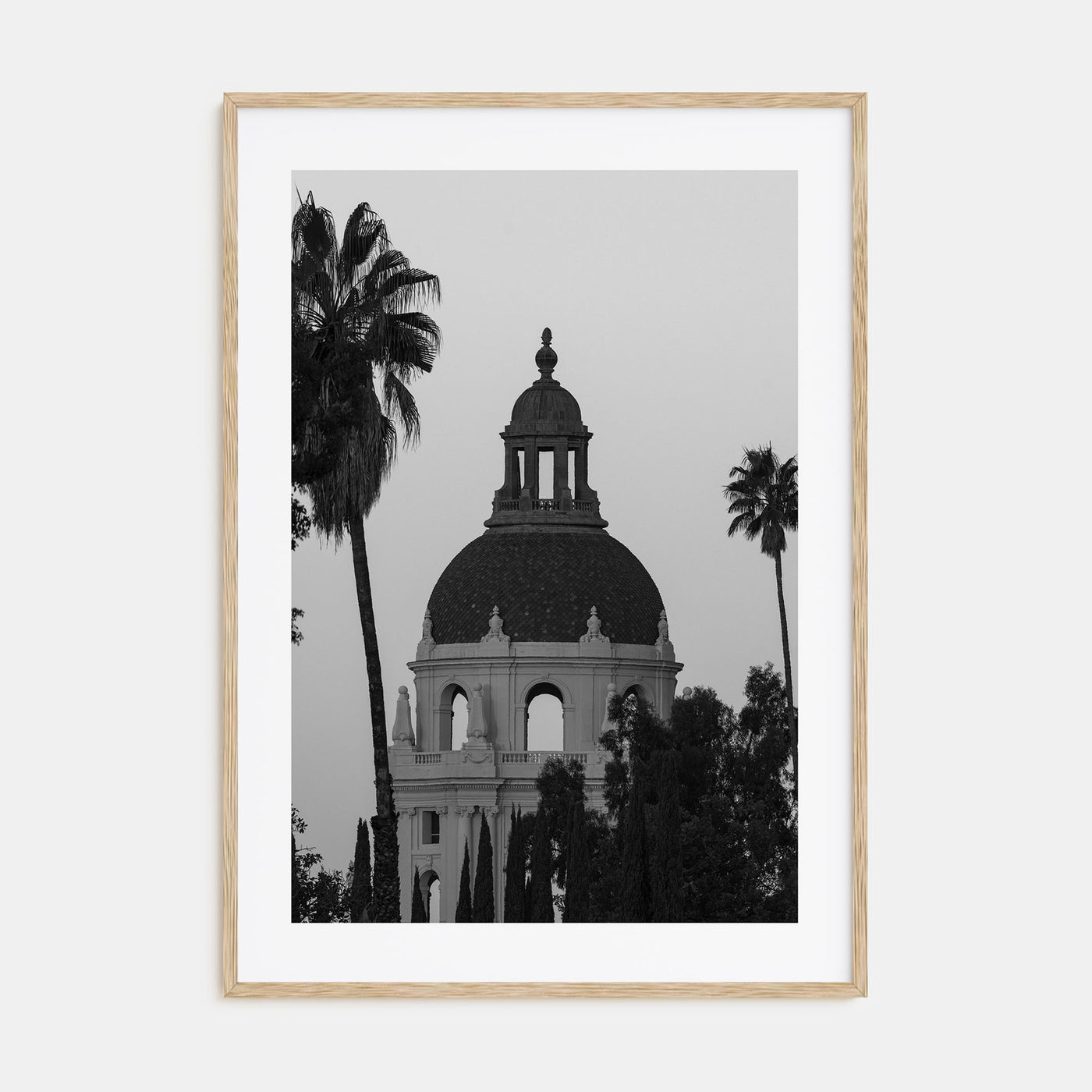 Pasadena Photo B&W Poster