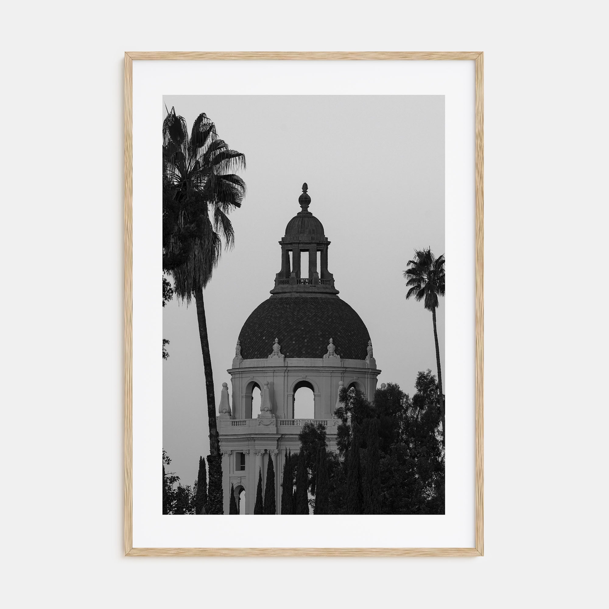 Pasadena Photo B&W Poster
