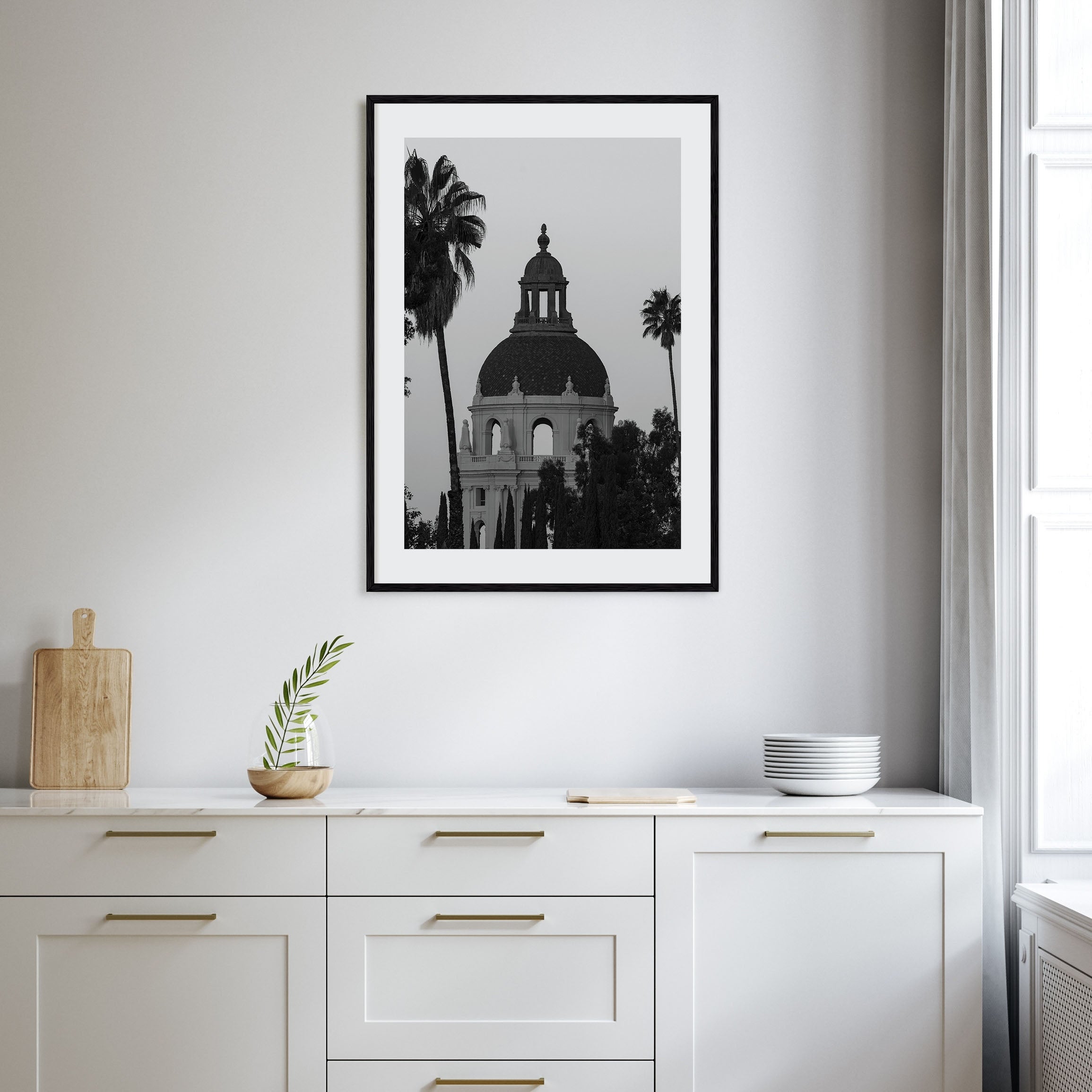 Pasadena Photo B&W Poster