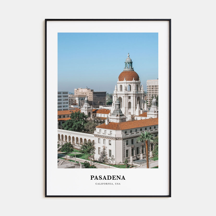 Pasadena Portrait Color Poster