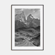 Patagonia Photo B&W Poster
