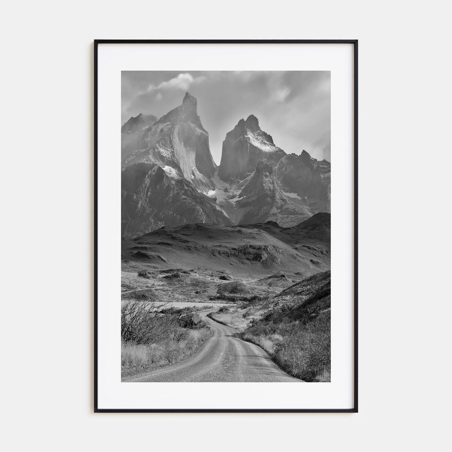 Patagonia Photo B&W Poster