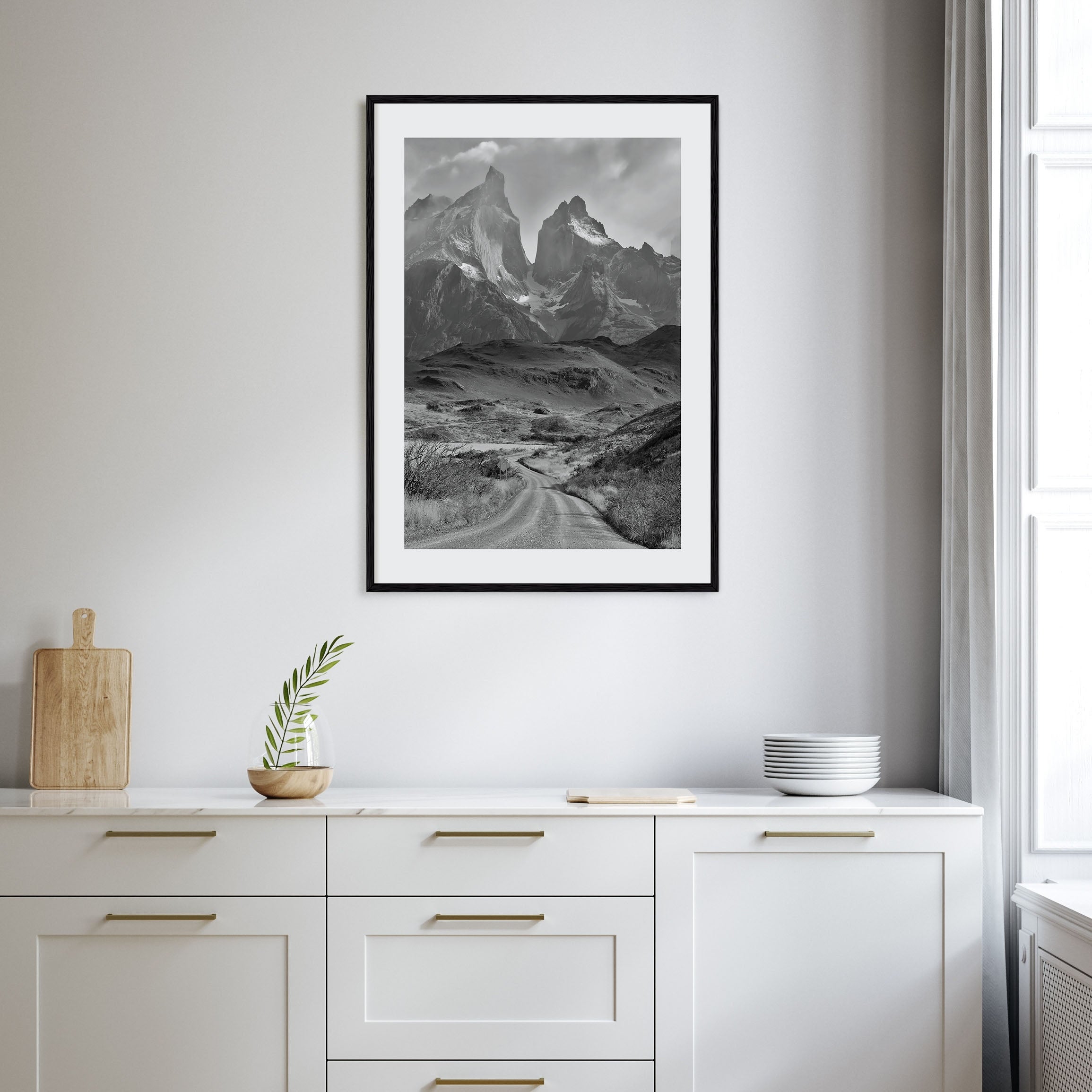 Patagonia Photo B&W Poster