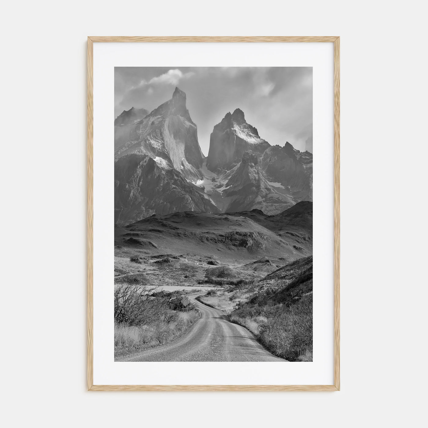 Patagonia Photo B&W Poster