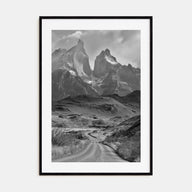 Patagonia Photo B&W Poster