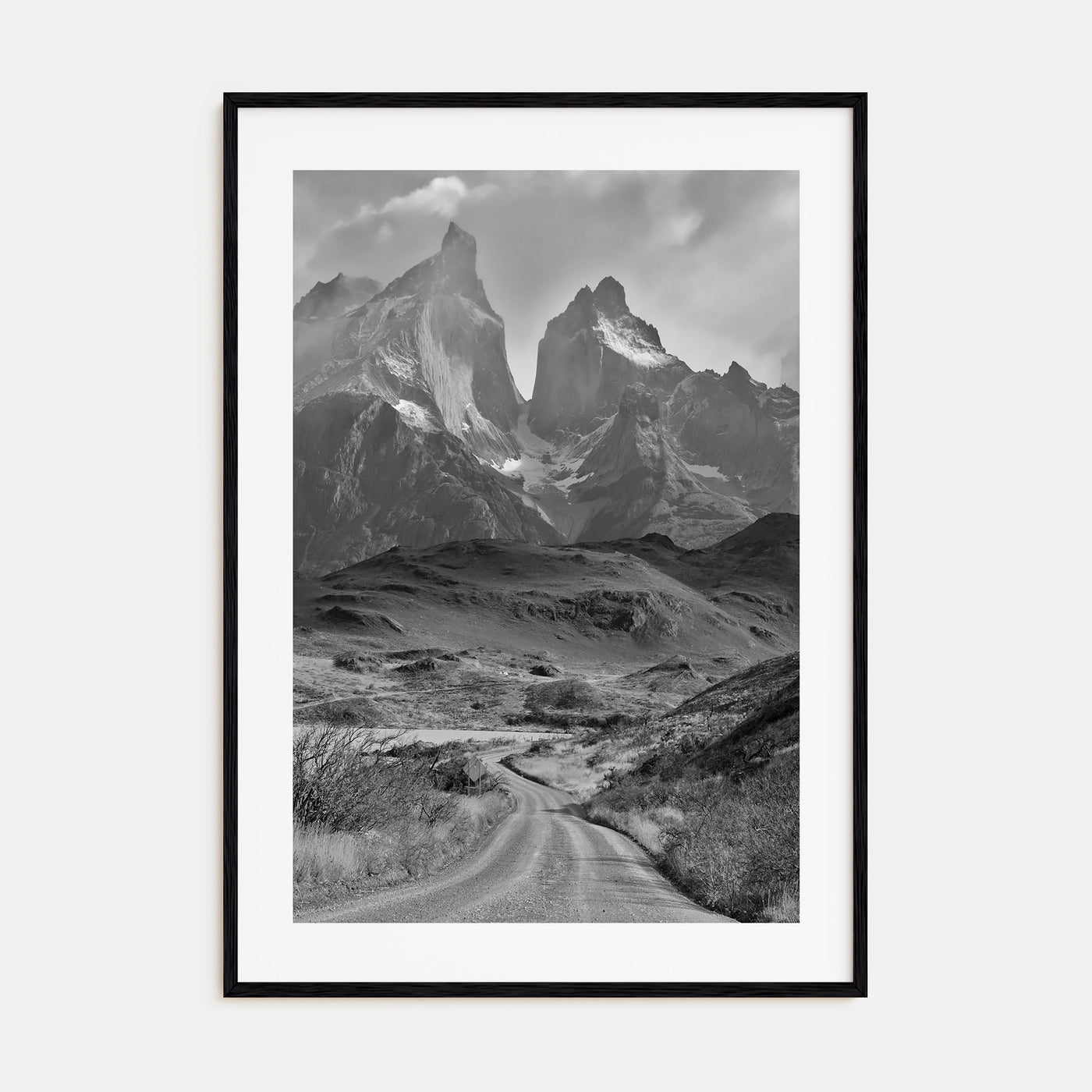 Patagonia Photo B&W Poster