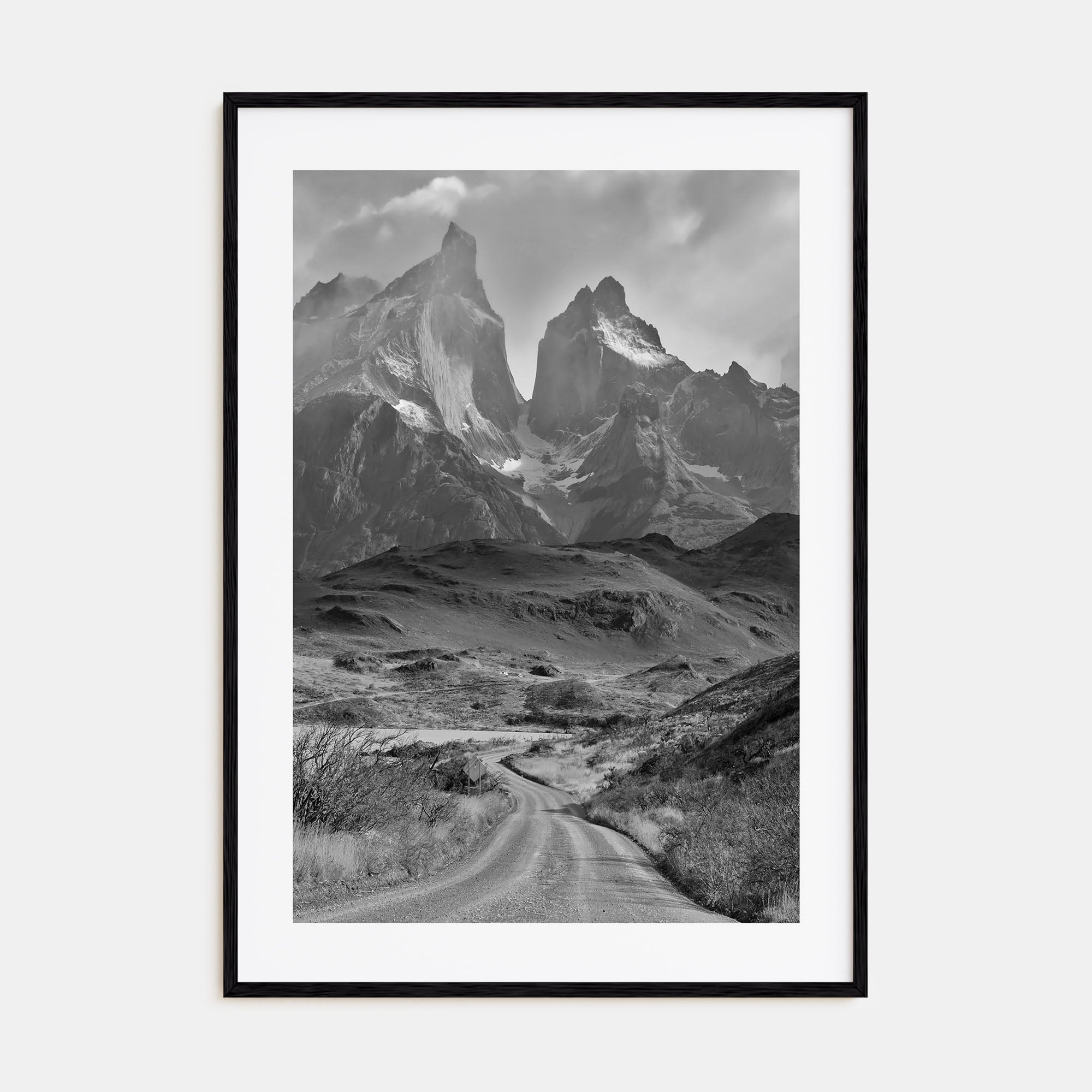 Patagonia Photo B&W Poster