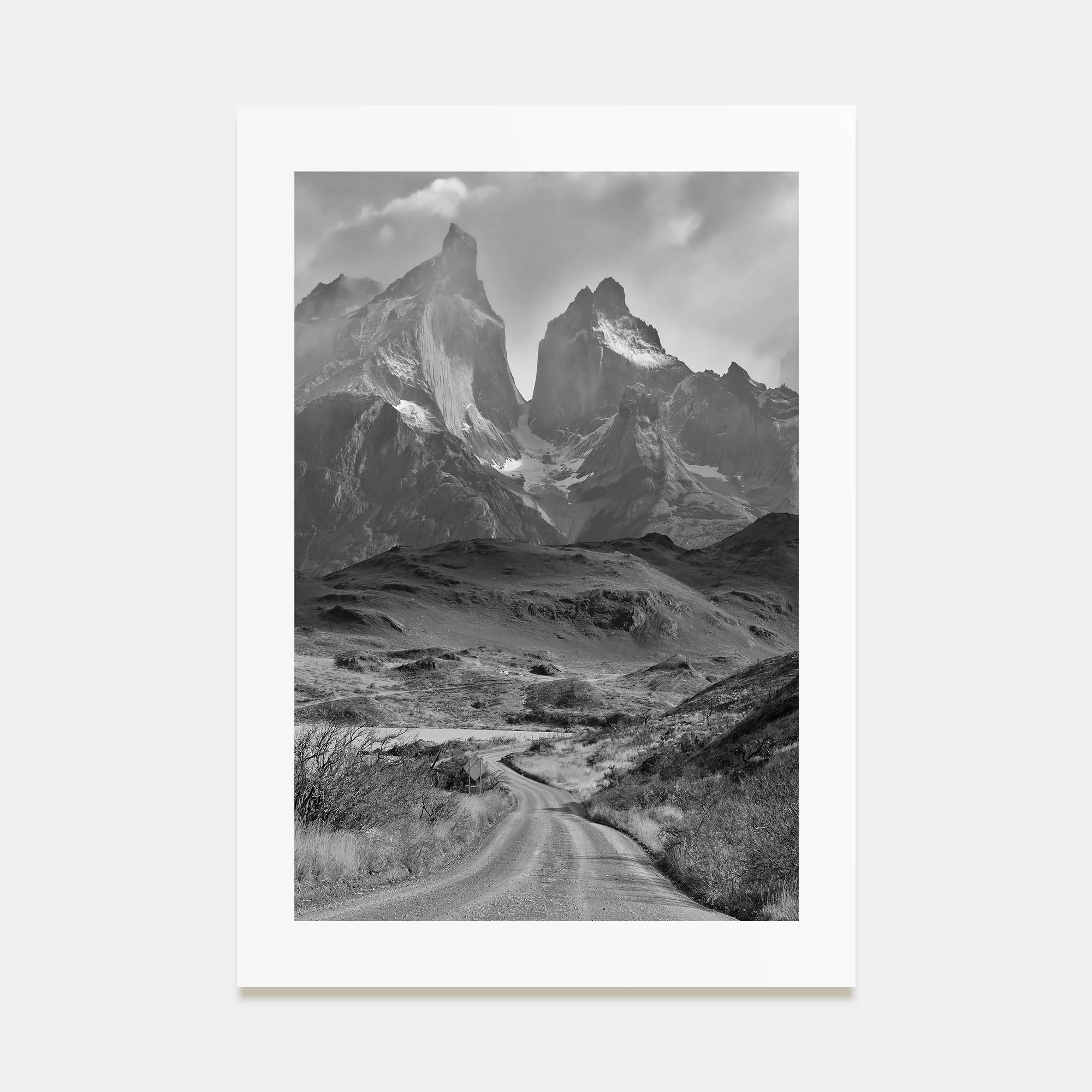 Patagonia Photo B&W Poster