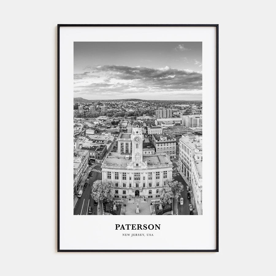 Paterson Portrait B&W Poster