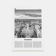 Paterson Travel B&W Poster