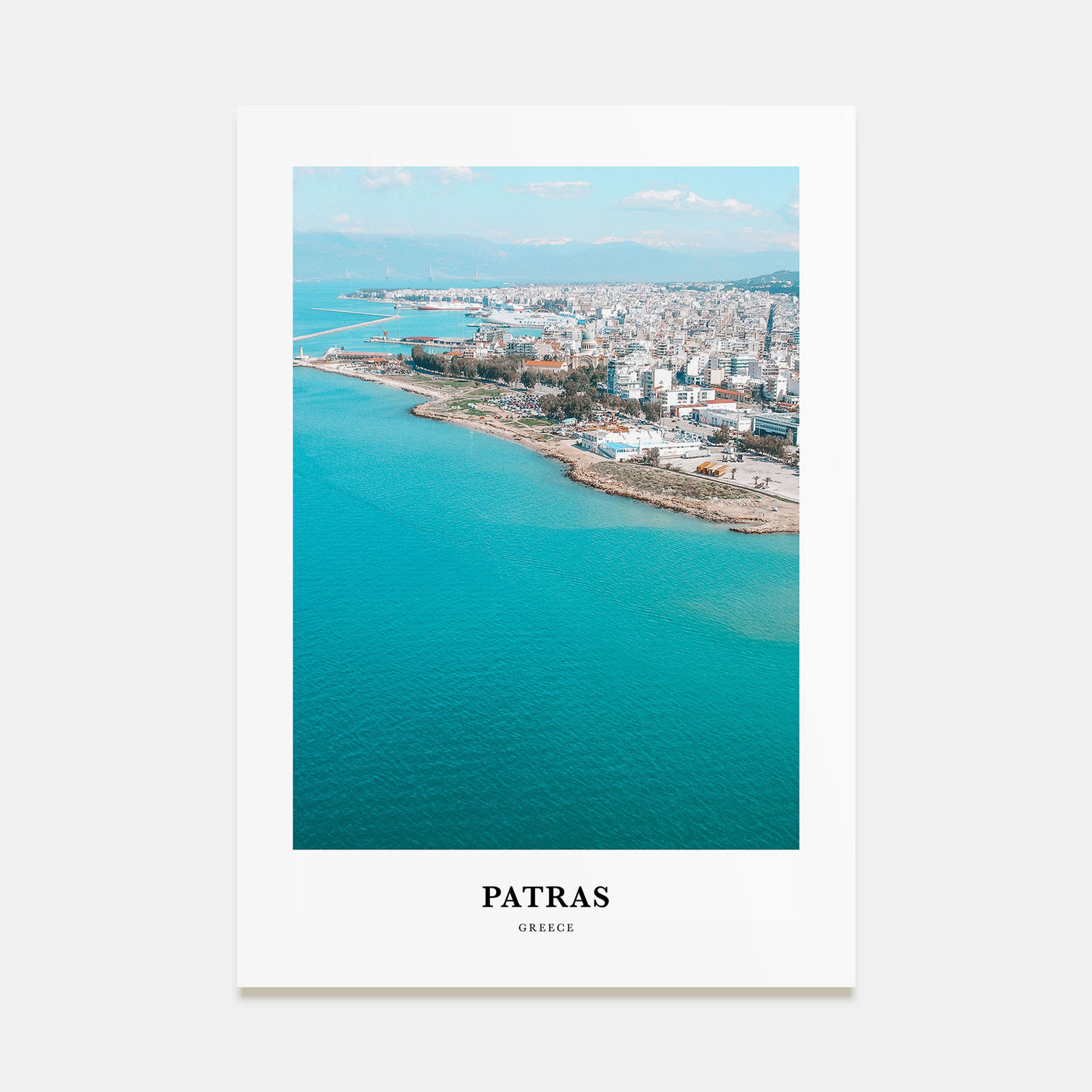 Patras Portrait Color Poster