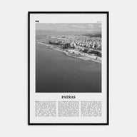 Patras Travel B&W Poster