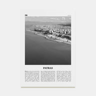 Patras Travel B&W Poster
