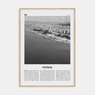 Patras Travel B&W Poster