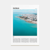 Patras Travel Color Poster