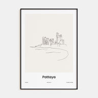 Pattaya Drawn Poster