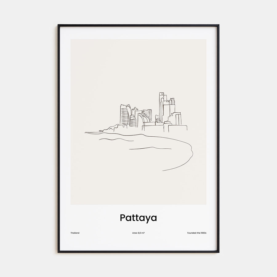 Pattaya Drawn Poster