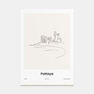 Pattaya Drawn Poster