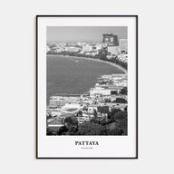 Pattaya Portrait B&W Poster