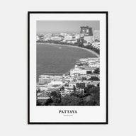 Pattaya Portrait B&W Poster