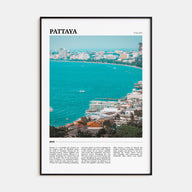 Pattaya Travel Color Poster