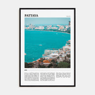 Pattaya Travel Color Poster