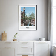 Pella, Iowa Portrait Color Poster