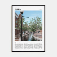 Pella, Iowa Travel Color Poster