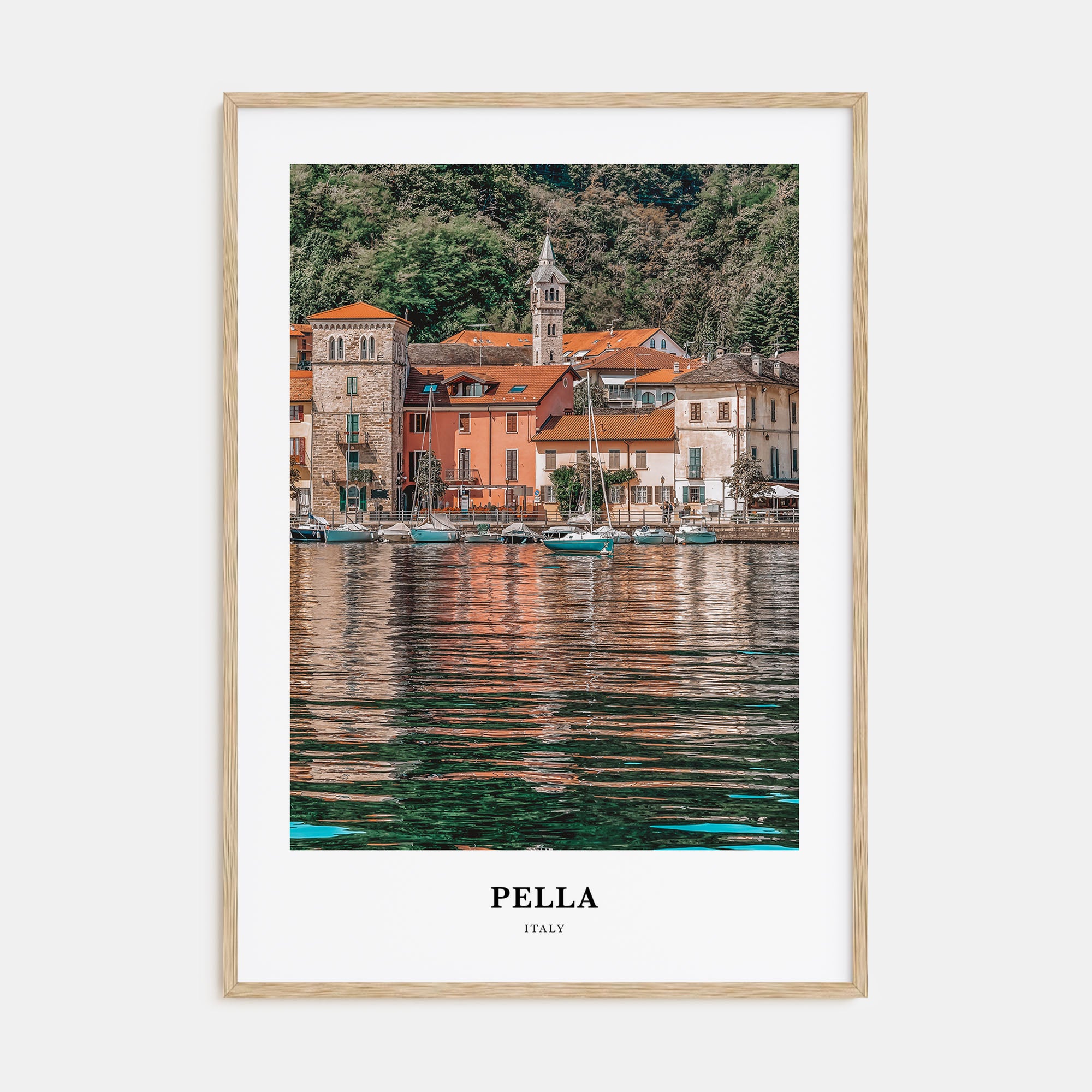 Pella, Italy Portrait Color No 1 Poster