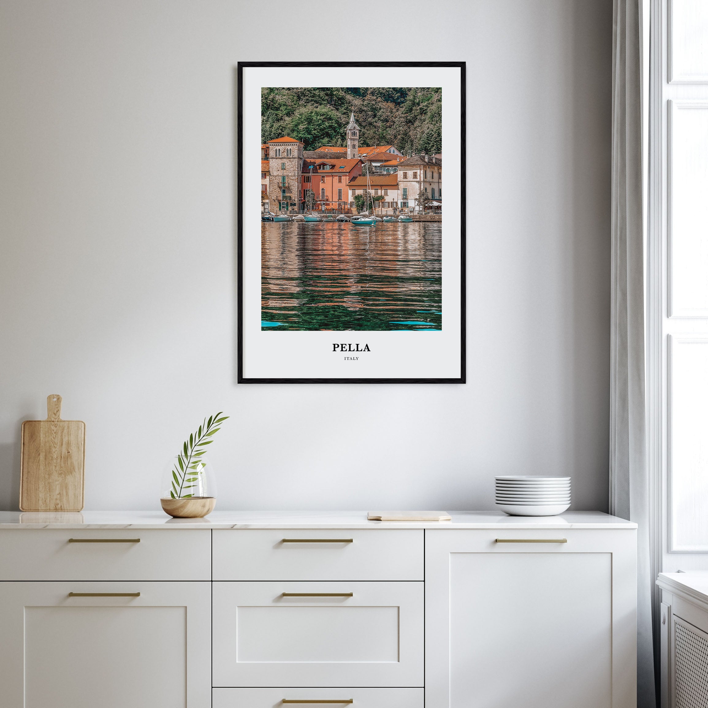 Pella, Italy Portrait Color No 1 Poster