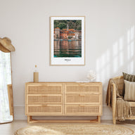 Pella, Italy Portrait Color No 1 Poster