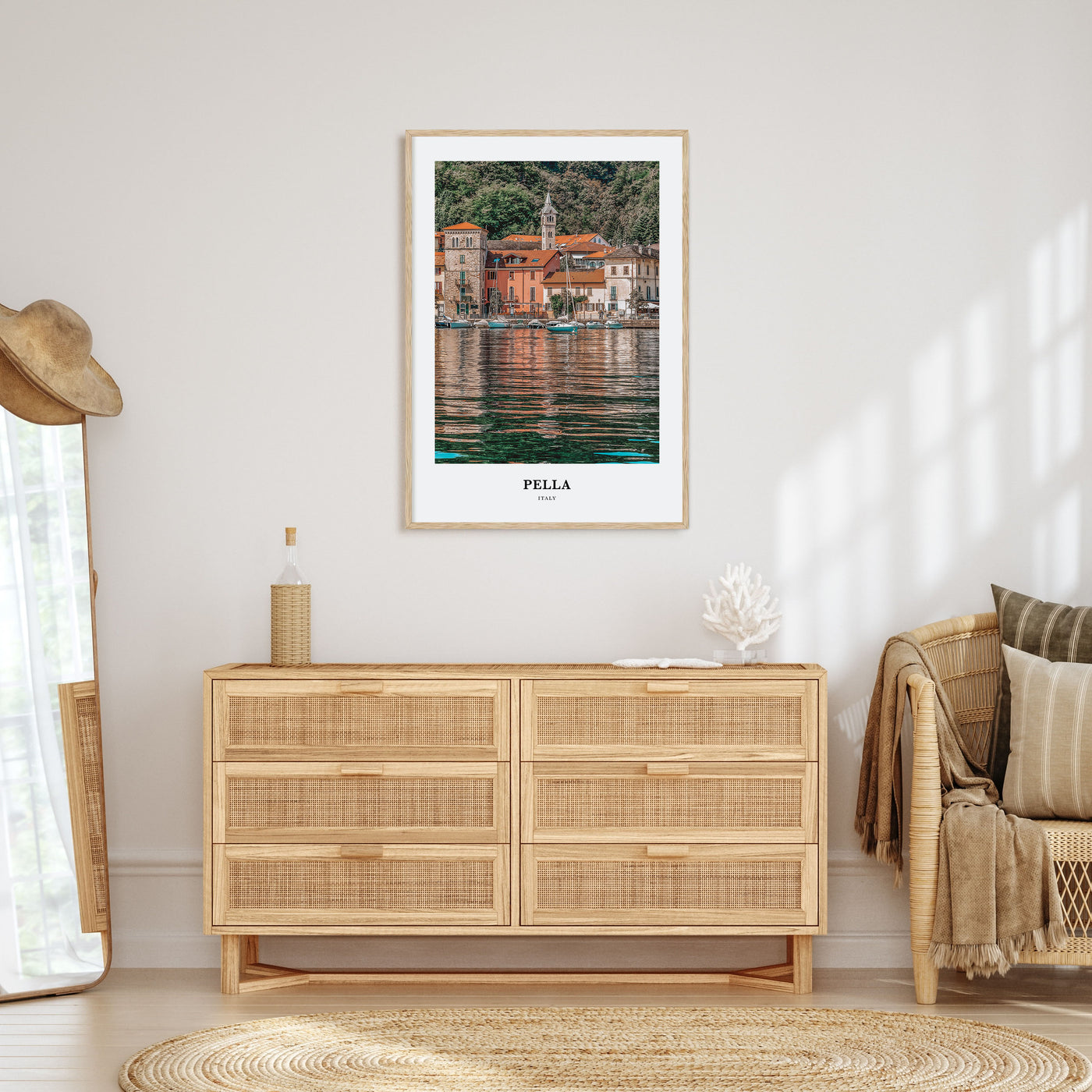 Pella, Italy Portrait Color No 1 Poster