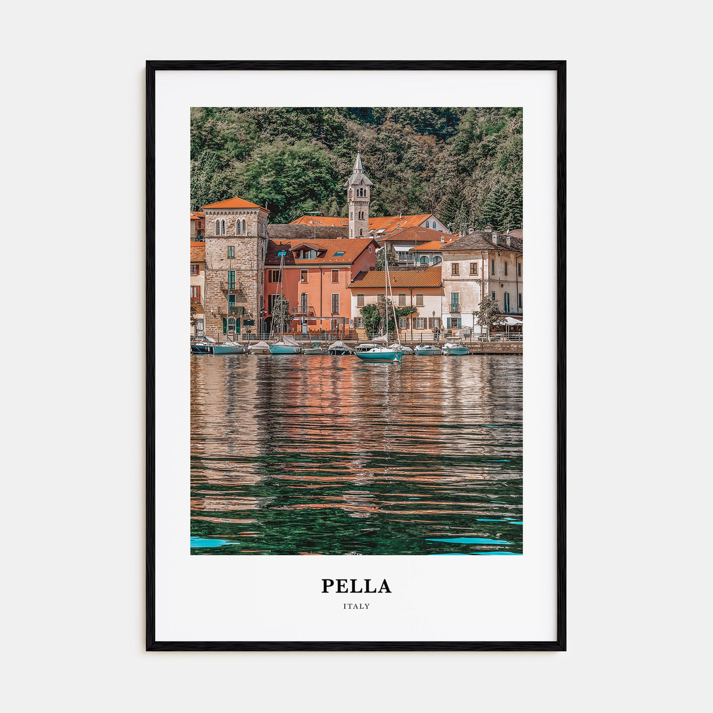 Pella, Italy Portrait Color No 1 Poster
