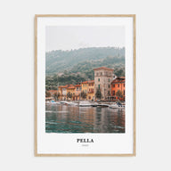 Pella, Italy Portrait Color No 2 Poster