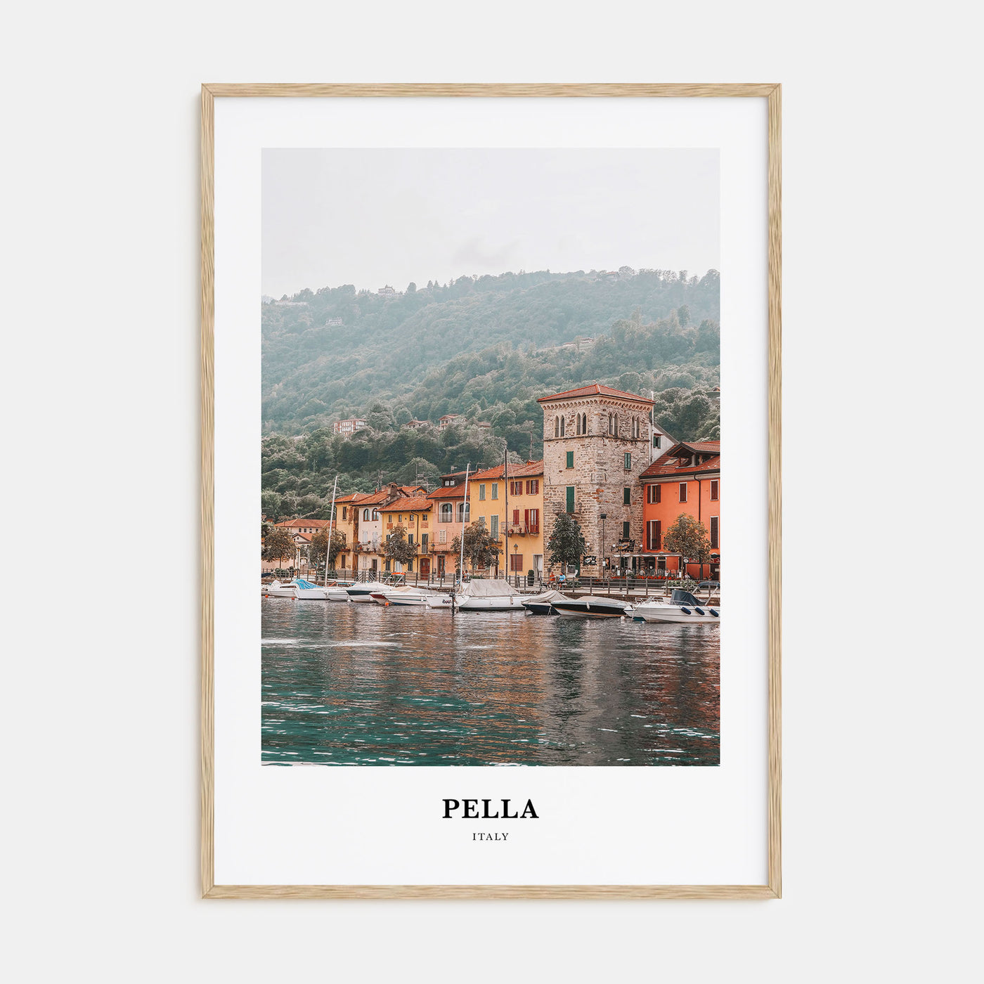 Pella, Italy Portrait Color No 2 Poster