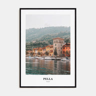 Pella, Italy Portrait Color No 2 Poster