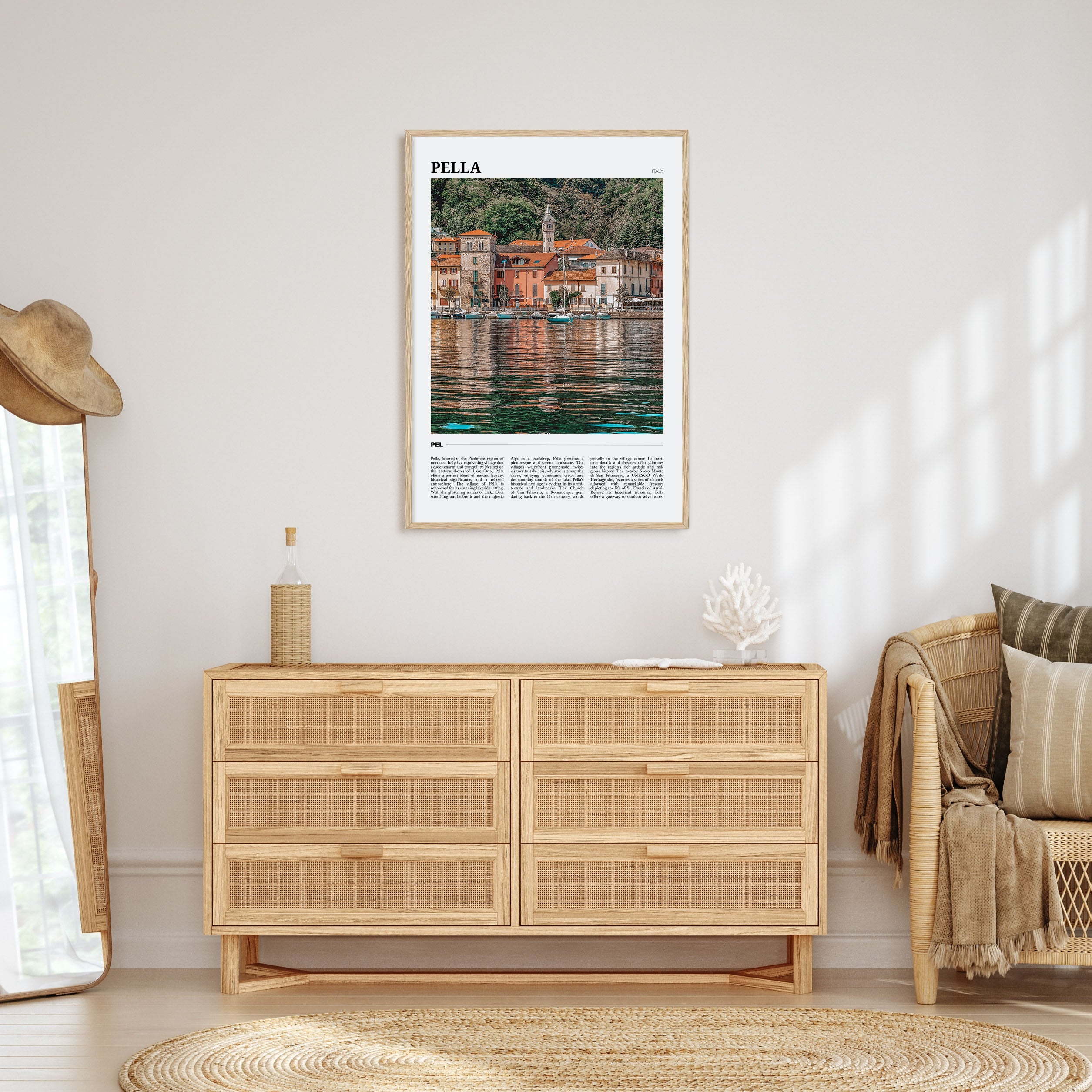 Pella, Italy Travel Color No 1 Poster