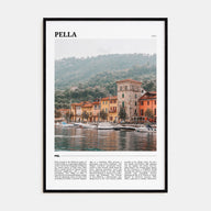 Pella, Italy Travel Color No 2 Poster