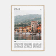 Pella, Italy Travel Color No 2 Poster