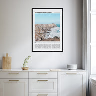 Pembrokeshire Coast Travel Color Poster