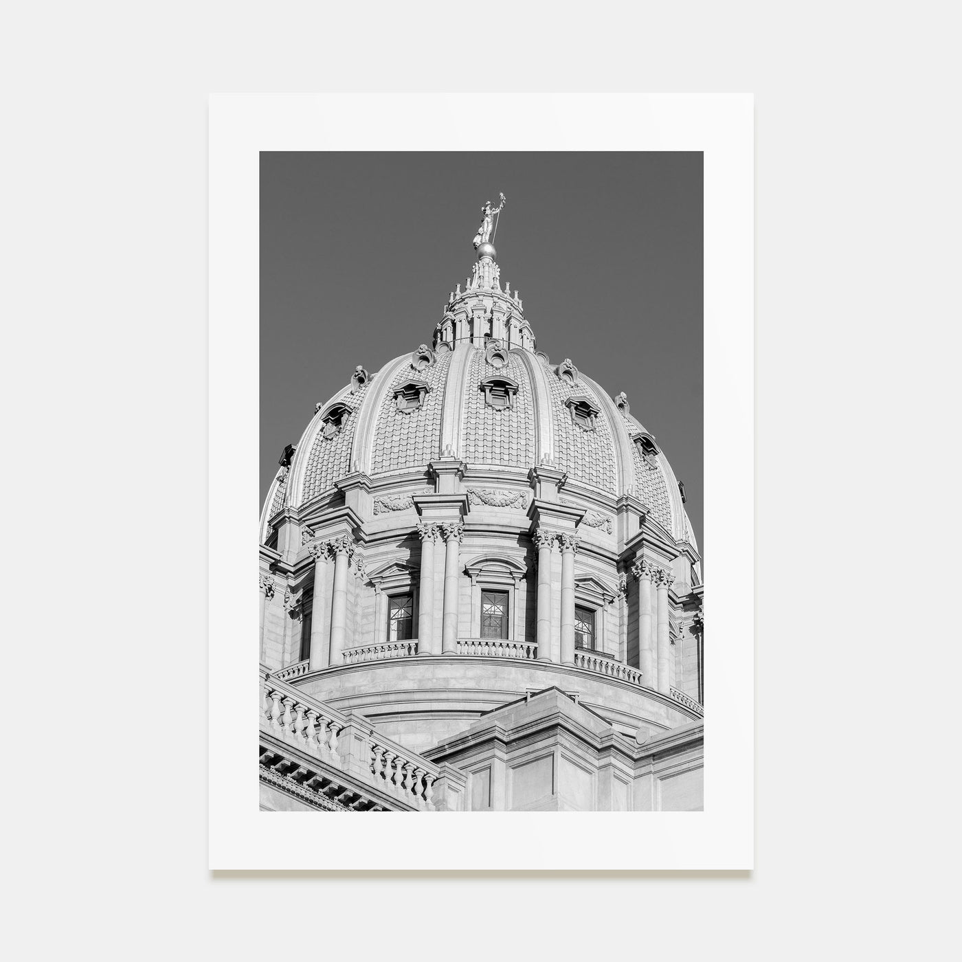 Pennsylvania Photo B&W No 1 Poster