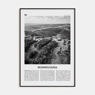 Pennsylvania Travel B&W No 2 Poster