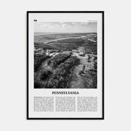 Pennsylvania Travel B&W No 2 Poster